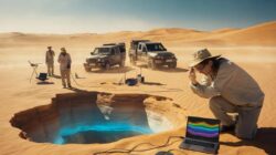 Scientists observe a hidden water reservoir beneath the desert larger than expected