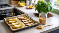 A new banana peel trick is spreading fast : just bake them for 30 minutes and the problem is solved