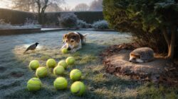 A small gesture that makes a big difference: why placing tennis balls in your garden can help protect birds and hedgehogs this winter