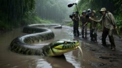 Amazon : A 7.5-metre giant anaconda never seen before is found during a Will Smith documentary shoot