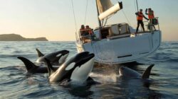 Marine authorities issue warnings as orca groups increasingly, according to reports, show aggressive behaviour toward passing vessels