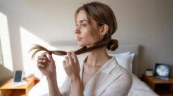 The trick you need to know to do a chic bun in under a minute