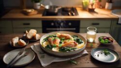 This simple dinner recipe tastes more thoughtful than it is