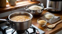 Why brown rice takes longer to cook and still feels firm